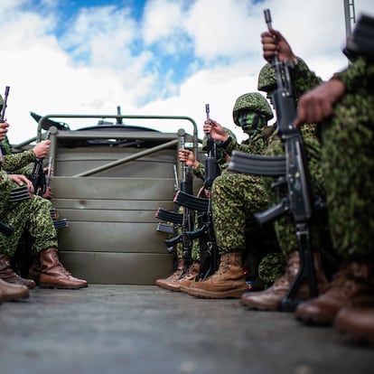Mercenarios colombianos en México