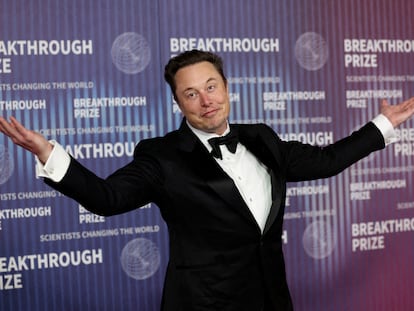 Elon Musk en Los Ángeles, California, Estados Unidos, el pasado abril.